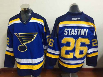 Paul Stastny St. Louis Blues blue Home jersey