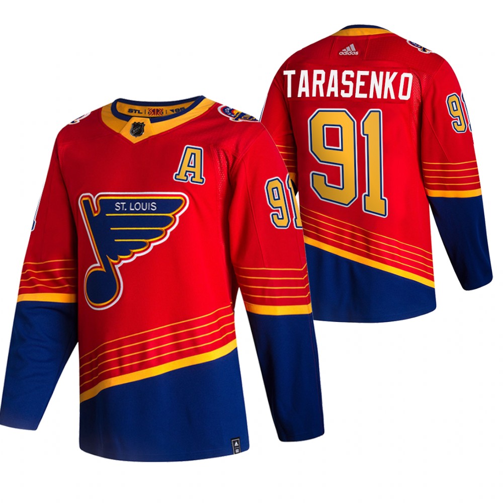 Vladimir Tarasenko St. Louis Blues red Reverse Retro jersey