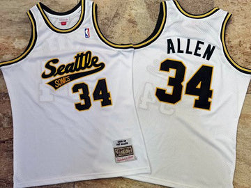 Pay Allen Oklahoma City Thunder white jersey