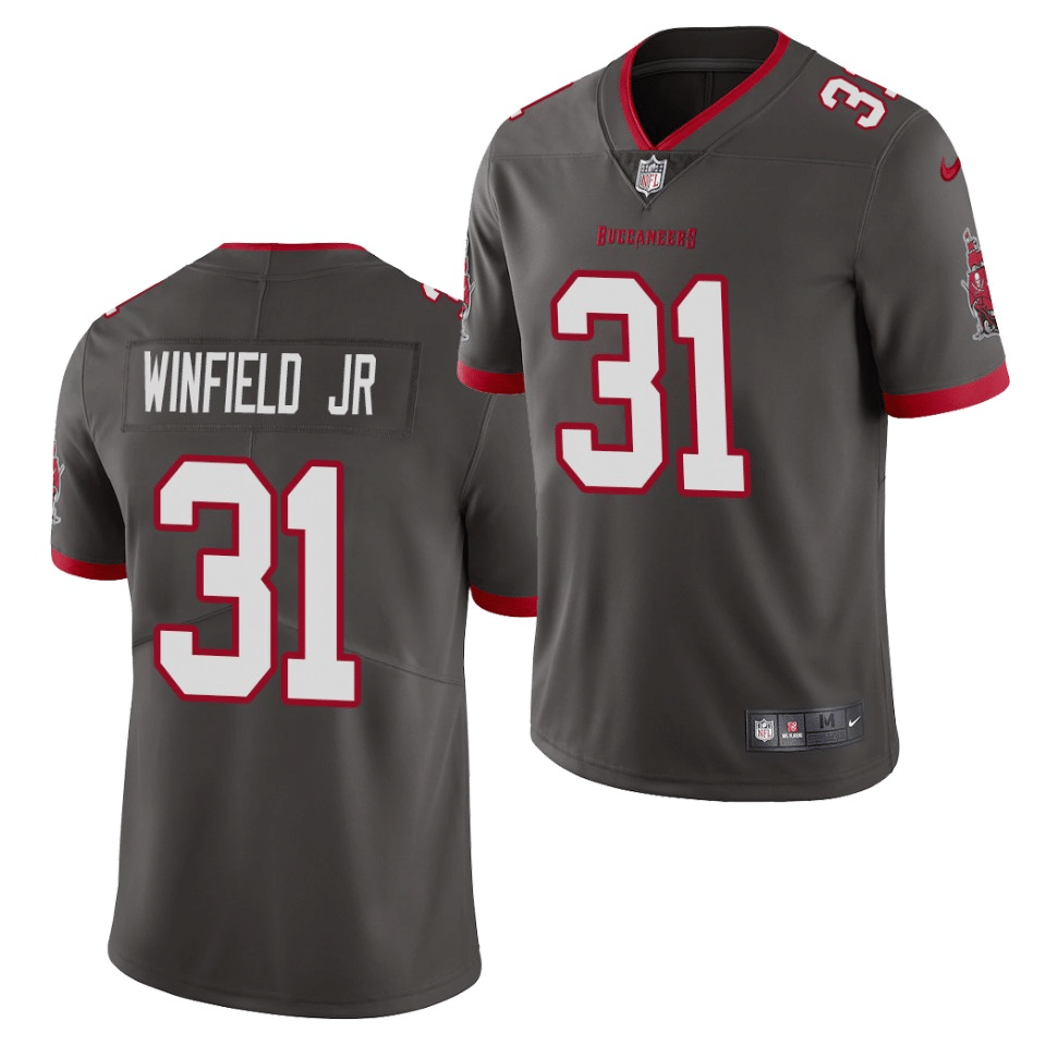Antoine Winfield Jr Tampa Bay Buccaneers gray Vapor jersey