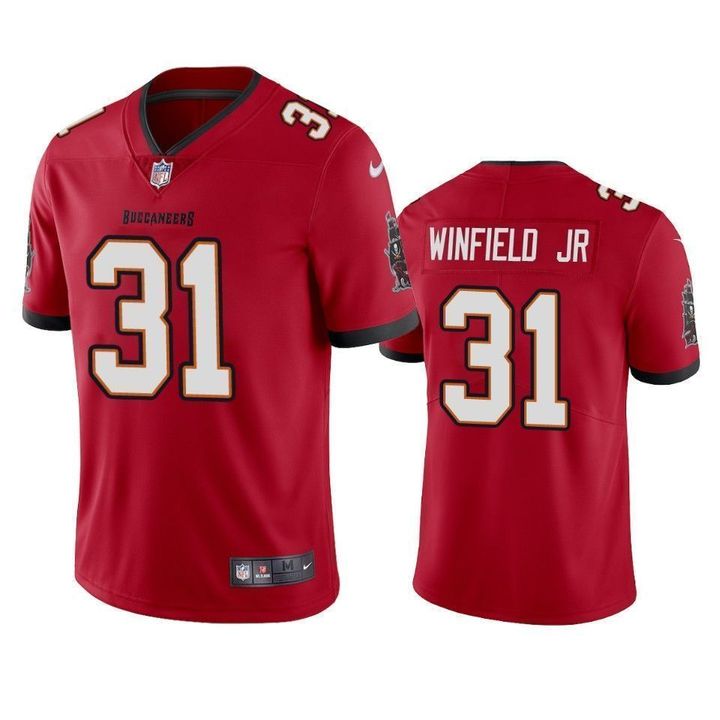 Antoine Winfield Jr Tampa Bay Buccaneers red Vapor jersey