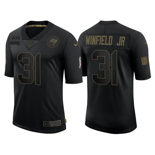 Antoine Winfield Jr Tampa Bay Buccaneers black jersey