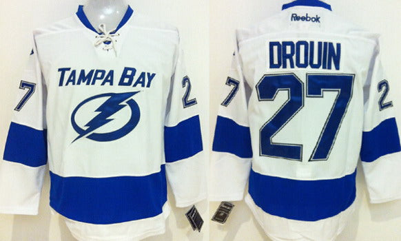 Jonathan Drouin New Tampa Bay Lightning white jersey