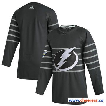 Custom Tampa Bay Lightning gray All-Star jersey