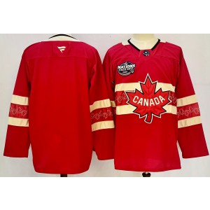 Custom Team Canada red jersey