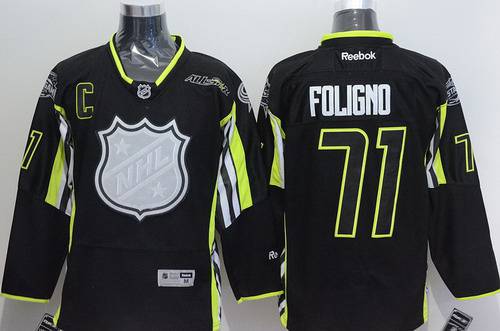Foligno Nick Foligno Columbus Blue Jackets black All-Star jersey