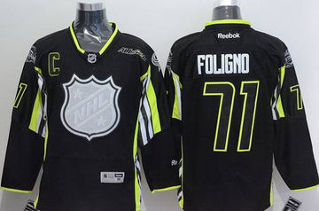 Foligno Nick Foligno Columbus Blue Jackets black All-Star jersey