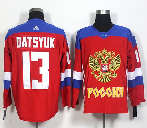 Pavel Datsyuk Team Russia red jersey