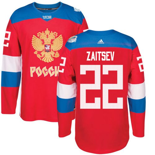 Nikita Zaitsev Team Russia red jersey