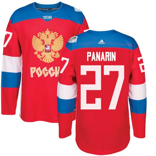 Artemi Panarin Team Russia red jersey