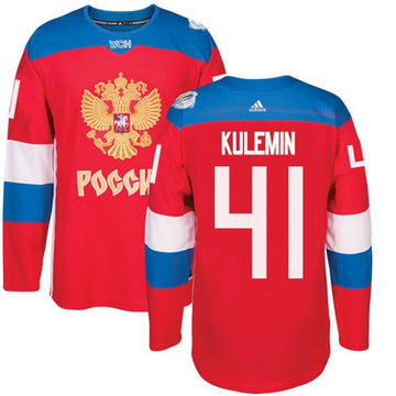 Nikolay Kulemin Team Russia red jersey