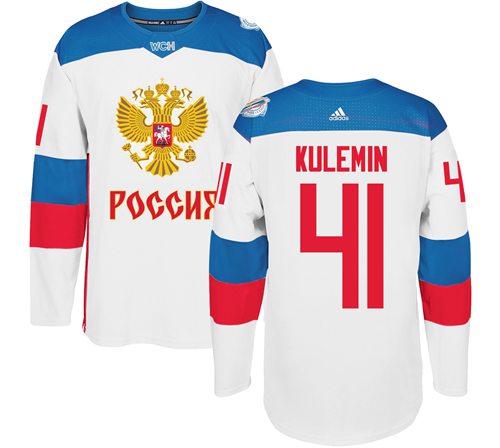 Nikolay Kulemin Team Russia white jersey