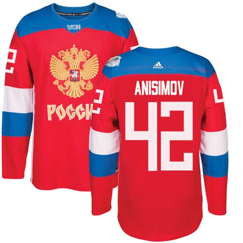Artem Anisimov Team Russia red jersey