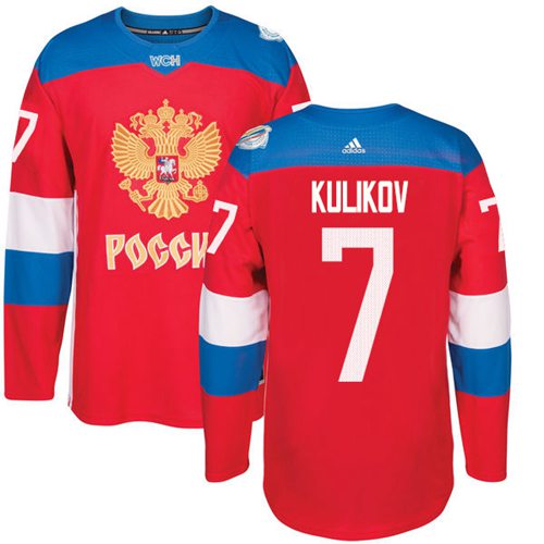 Dmitri Kulikov Team Russia red jersey
