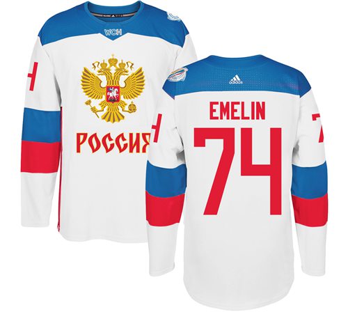Alexei Emelin Team Russia white jersey