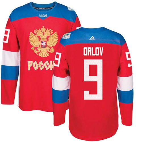 Dmitry Orlov Team Russia red jersey