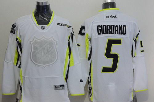 Toews Mark Giordano Calgary Flames white All-Star jersey