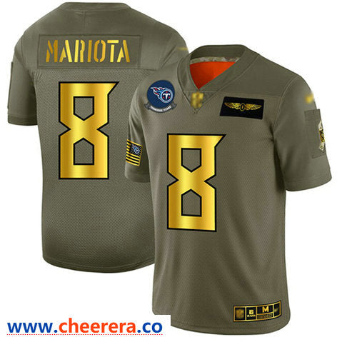 Marcus Mariota Tennessee Titans camo Salute To Service jersey