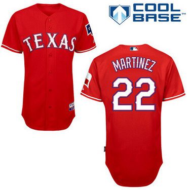 Nick Martinez Texas Rangers red jersey