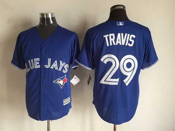 Devon Travis Toronto Blue Jays blue Alternate jersey