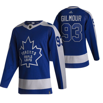 Doug Gilmour Toronto Maple Leafs blue Reverse Retro jersey
