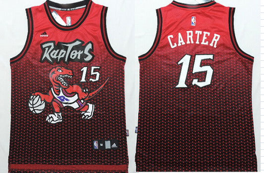 Vince Carter Toronto Raptors red Fashion jersey