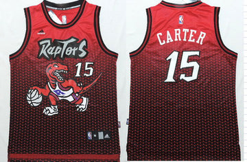 Vince Carter Toronto Raptors red Fashion jersey