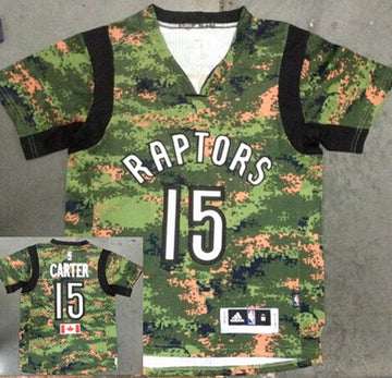 Vince Carter Revolution Toronto Raptors camo Camo jersey