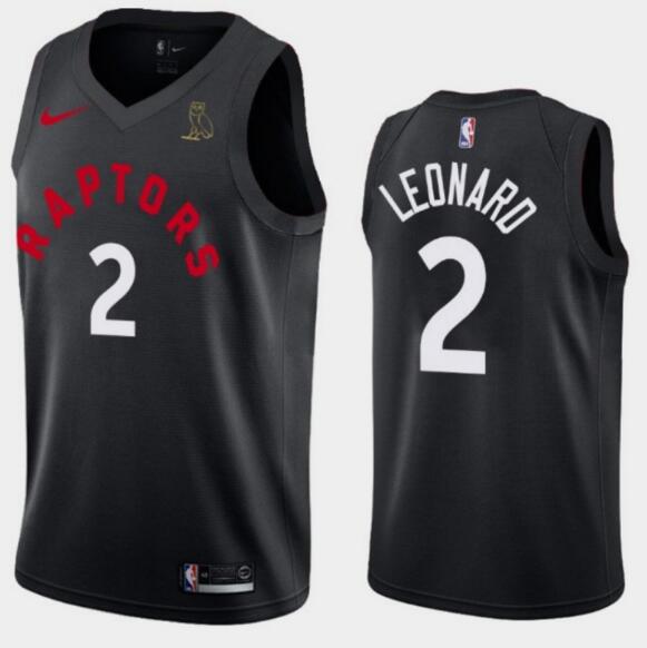 Kawhi Leonard Toronto Raptors black jersey