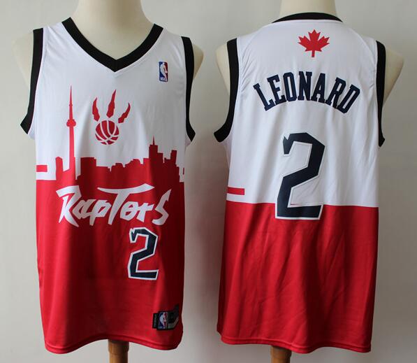 Kawhi Leonard Toronto Raptors white jersey