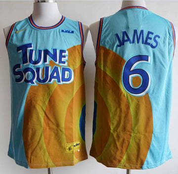 James Tune Squad blue jersey