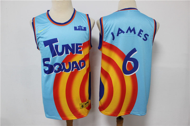 James Tune Squad blue jersey