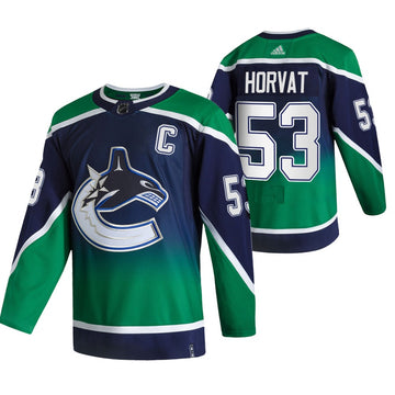 Bo Horvat Vancouver Canucks green Reverse Retro jersey