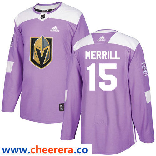 Jon Merrill Vegas Golden Knights purple jersey