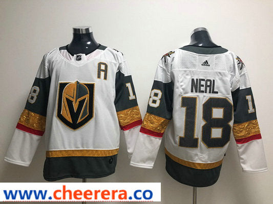 James Neal Vegas Golden Knights white Away jersey