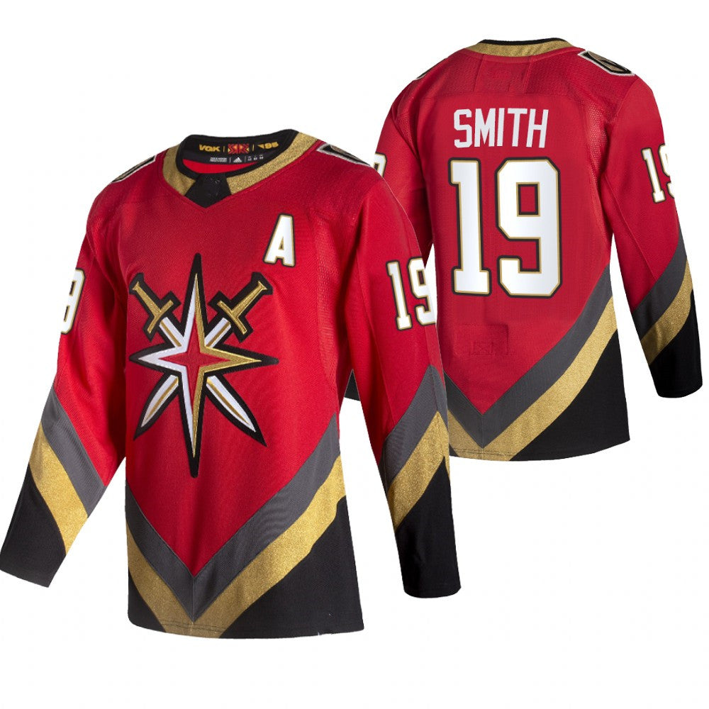 Reilly Smith Vegas Golden Knights red Reverse Retro jersey