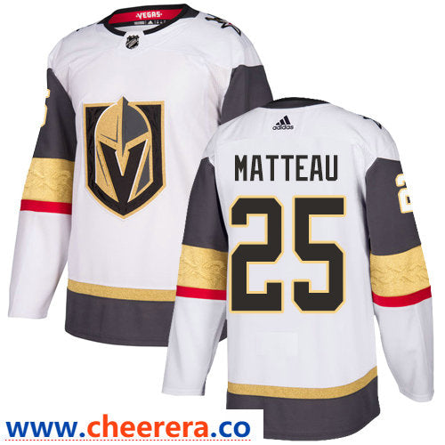 Stefan Matteau Vegas Golden Knights white Away jersey