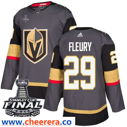Marc-Andre Fleury Vegas Golden Knights gray Home jersey