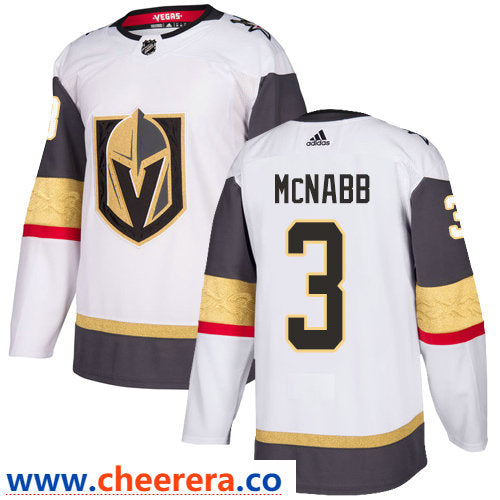 Brayden McNabb Vegas Golden Knights white Away jersey