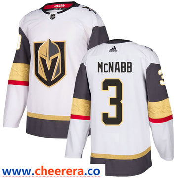 Brayden McNabb Vegas Golden Knights white Away jersey