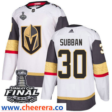 Malcolm Subban Vegas Golden Knights white Away jersey