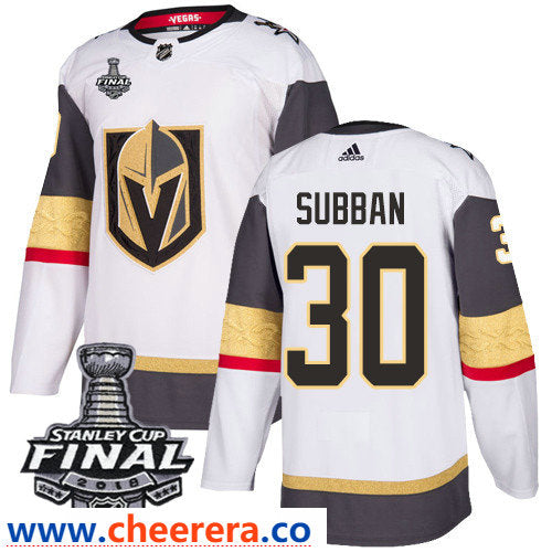 Malcolm Subban Vegas Golden Knights white Away jersey
