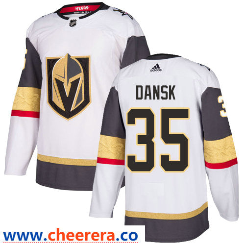 Oscar Dansk Vegas Golden Knights white Away jersey