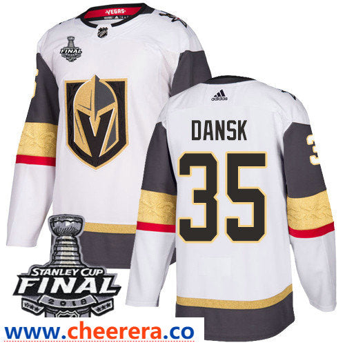 Oscar Dansk Vegas Golden Knights white Away jersey