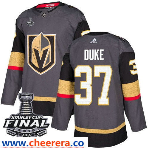 Reid Duke Vegas Golden Knights gray Home jersey