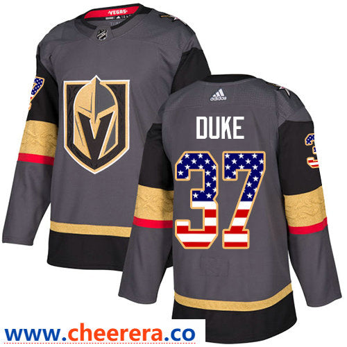 Reid Duke Vegas Golden Knights gray Fashion jersey