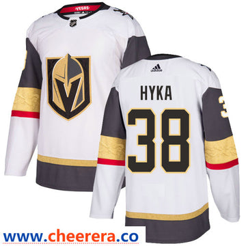 Tomas Hyka Vegas Golden Knights white Away jersey