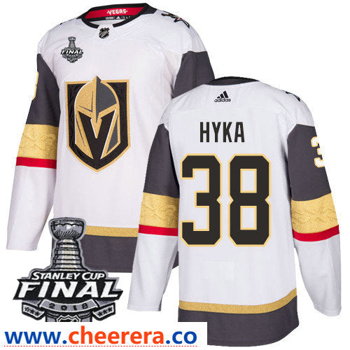 Tomas Hyka Vegas Golden Knights white Away jersey