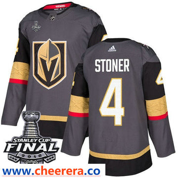 Clayton Stoner Vegas Golden Knights gray Home jersey