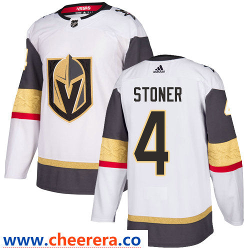 Clayton Stoner Vegas Golden Knights white Away jersey